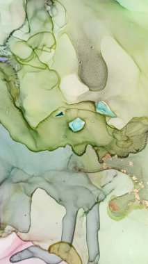 Alkol mürekkebi dokusu. Yağlı El Soyut Tasarımı. İpek Macro Sanat. Kahverengi Modern Alkol Mürekkebi dokusu. Zarif bir moda duvar kağıdı. Modern Sanatsal Çalışmalar. Alkol Mürekkebi dokusu.