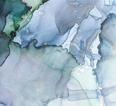 Alkol Mürekkebi Boyama. Art Digital Ancient Design. Karışık Airy dokusu. Altın Parıltısı Alkol Mürekkebi Boyama. Kağıt Lezzetli Duvar Kağıdı. Işıltılı Grunge Sanat. Grafik Soğuk.