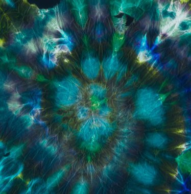 Sihirli Soyut Psikedelik. Şehir Batik Düzeni. Renk Soyut Psikedelik. 60 'ların resimlerini yaparken öldü. Bohem Kara Fırça Sanat Eserleri. Yuvarlak 1960 Yazdırma.