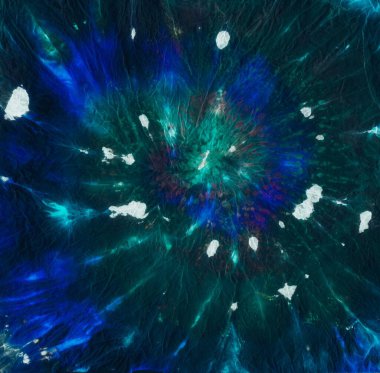 Kara Soyut Psikedelik. Parlak Boho deseni. Girdap Soyut Psikedelik. 1970 'lerin Boyalı Tekrarlama Sanatı. Gökkuşağı Peri Rengi Sanatı. 1970 'lerin Renkli Boyası.