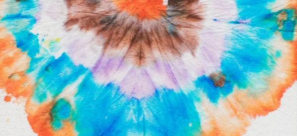 Multicolor Tie Dye Fondo Patrón Tinta Multi Luz Pintura Algodón — Foto de Stock