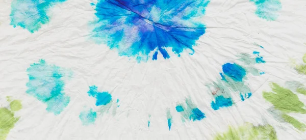 Gökkuşağı Kravat Boyası Arka Planı Tiedye Print Light Illustration Kumaş — Stok fotoğraf