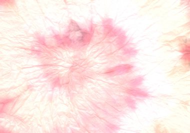 Kız Bağlı Boyalı Doku. Ikat Kumaşı Etkisi. Barış kravat boyası dokusu. Tye Closeup 1960 'ların Sanatı. Psikedelik Turuncu Çizgili Sanat. Renk Kapanışı 70 'ler Modeli. Ikat Sarı.