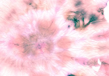 Kız Bağlı Boyalı Doku. Renkli Eğlence Boyası. Girdap kravat boyası dokusu. Bağlı Renkli 70 'ler baskısı. Bohem Pembe Giysi dokusu. Klasik 1960 Tasarım Tarzı. Eski Pembe.