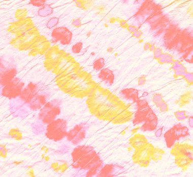  Rose Kravatlı Yıkama. Die Boho Craft Deseni. Modern Japonya 'nın çamaşır suyu, kravat boyası, suluboya günbatımı arka plan. Gömlek kravat boyası yıkama, renkli kravat bandı. Bağlı Boyama. 