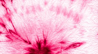  Magenta Kravat Yıkama, Boho Eğlence Tasarımları. Fırça Japon Tatil Boyası Yıkama. El yapımı Fuxia Illustration. Craft Tie Boya Yıkama, Multi Tiedye Sarmalı. Bağlı Yakın çekim. 