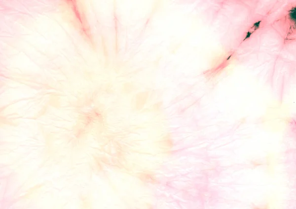 粉红领带 染料面料 条纹酷面料 涡旋领带 染料纹理 20世纪70年代染色成衣涂料 彩虹少女螺旋织物 1960年回合摘要巴蒂克黄色 — 图库照片