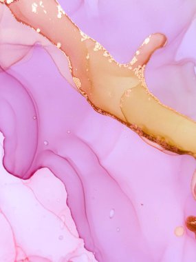 Alkol Mürekkebi. Sanat Akıcı Soyut Duvar. Mix Airy Deseni. Pembe Modern Alkol Mürekkebi. Kağıt Çizgili Duvar Kağıdı. Mermer Eski Tuval. Renkli Metalik Alkol Mürekkebi. 