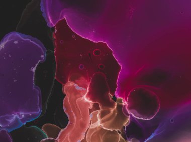 Soyut Mürekkep Sanatı. Sıvı Kadim Parmak izi. Yağ Sıçratma Sanatı. Violet Mermer Soyut Mürekkep Sanatı. Smoke Graphic Stripe Arkaplanı. Yıkama deseni. İpek Mor Soyut Mürekkep Sanatı. Pembeyi Boya