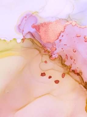 Alkol Mürekkebi. Art Light Zarif Tasarım. İpek folyo deseni. Kahverengi Işıldayan Alkol Mürekkebi. Uzay Grafikleri Moda Arkaplanı. Mermer Soyut Sanat. Altın Alkol Mürekkebi. 