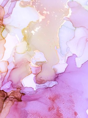 Alkol Mürekkebi. Yağ Akıcı Antik Yazdırma. İpek folyo sanat eseri. Gül Mermer Alkol Mürekkebi. Kağıt Grafik Dökümlü Boyama. Parlak, zarif bir tuval. Lüks Gül Alkol Mürekkebi. 