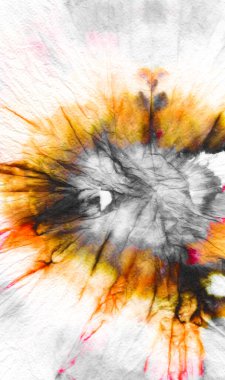  Yazılı Kravat Teklif Et. Bağlı Ye Parmak İzi Yıkama Arkaplanı. Soyut Japon Tatil Baskısı Kravatı. El yapımı posta tasarımları. İpek baskılı kravat. Boho Tiedye Rengi. Bağcığı Yıka. 