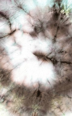 Bohem Kıyafetler Psikedelik Kaleydoskop. Tye Style Deseni. Kahverengi Psikedelik Kaleydoskop. 60 'ların Eğlenceli Tasarımı. Ikat Peace Tiedye Deseni. Eski 60 'ların Tonu. 