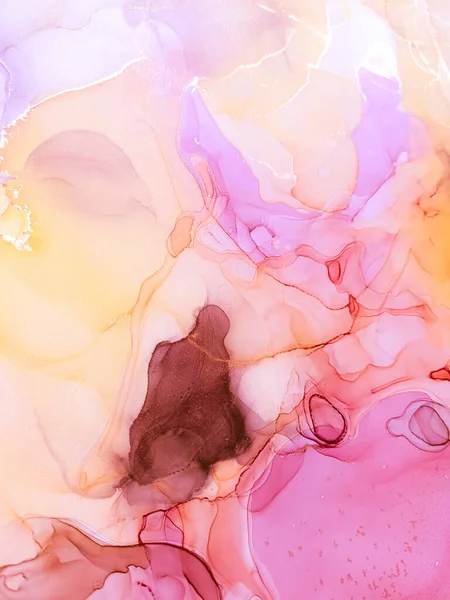 Alkol Mürekkebi. Yağ Akımı Sanatsal Tasarımı. İpek Boya Sanatı. Gül Parıltısı Alkol Mürekkebi. Kâğıt Okyanusu Resimleri. Mermer renkli zarif tuval. Grafik Pembe Alkol Mürekkebi. 