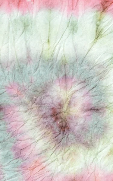 Handmade Flower Psychedelic Kaleidoscope.  Dye Peace Texture. Coral Psychedelic Kaleidoscope. Boho 1960 Pattern. Boho Style Dye Paint. Boho 70s Bright Fabric.
