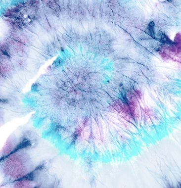 Psikedelik Trippy Kaleydoskop Hippisi. Renkli Kravat Sanatı. Mavi Kaleydoskop Hippi. Boho 70 'lerin arka planı. Hippi Kaleydoskop 'u dekore et. Eğlenceli Spiral Tiedye kumaşı. 1970 'ler