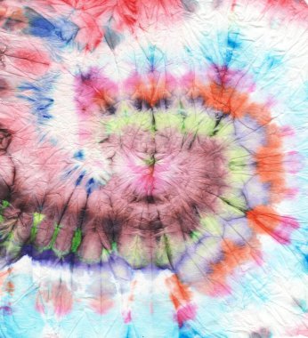 Bohemian fırça kravat boyası sarmalı. Boya Spiral Sanatı. Gökkuşağı Kravatlı Boya Sarmalı. Batik 60 'ların paterni. Klasik Tie Dye Spiral. Eski hippi kravat arka planı. 60 'ların Tonal Tasarımı.