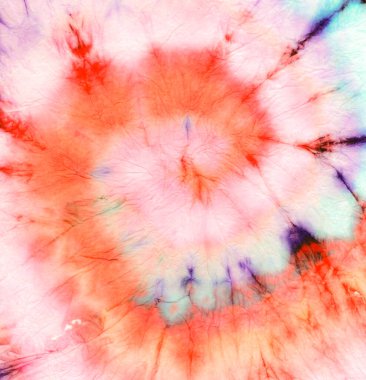 Boho dairesel spiral boyama. Pembe kravat, komik gömlek boyası. Pembe Spiral Boyama. Hippi El Yapımı Tekrarı. 1960 'ların Boyalı Renk Tasarımı. Çiçek Sarmalı Boyama. 