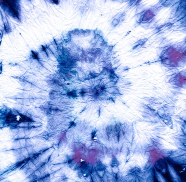 Ikat Barış Sarmalı Boyası. Gökyüzü Boyalı İkat Çemberi Kumaşı. Mavi Spiral kravat boyası. Dairesel Kapalı Saykodelik Arkaplan. 1960 Boyalı Spiral Arkaplan. Kentsel Spiral Kravat Boyası. 