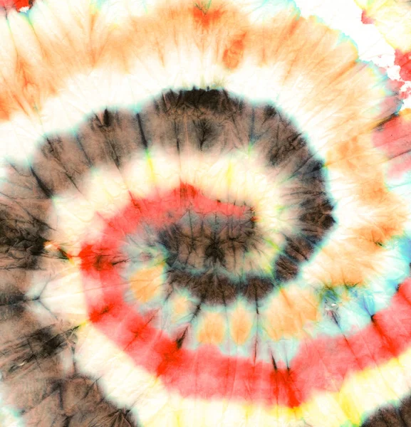 Fun Peace Spiral Painting.  Pink Dyed Old Urban Paint. Black Spiral Painting. Color Classic Bohemian Texture. 70s Tiedye Spiral Print. Circle Spiral Painting.