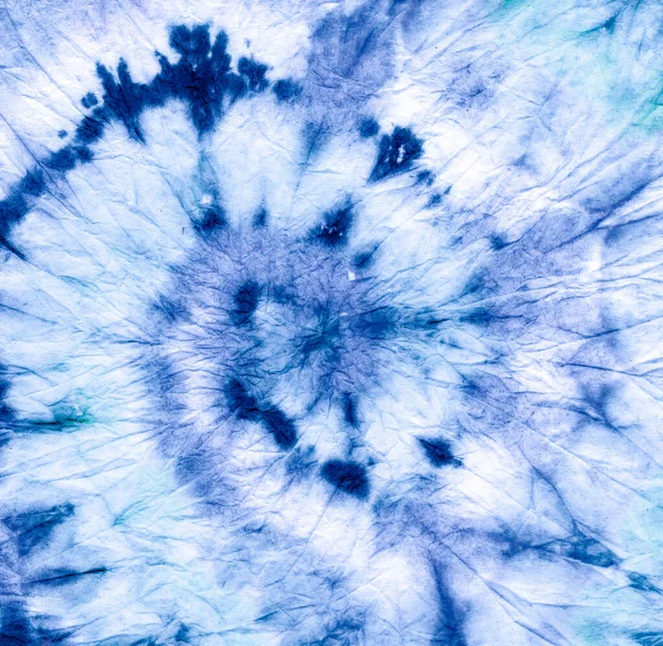 Spaß Friedensspirale Krawattenfärbemittel Sky Tye Boho Shibori Art Sky Spiral — Stockfoto