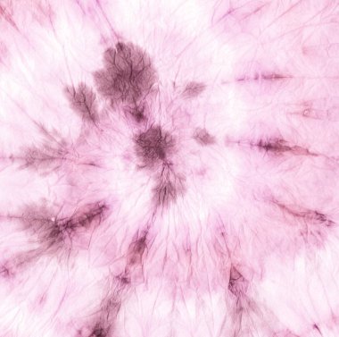 Ikat Tarzı Spiral Kravat Boyası. Zarif Die Boho Trippy Deseni. Violet Spiral kravat boyası. Stil Kapanışı Suluboya Kumaşı. 1960 Tye Spiral Sanat. Yakın çekim efekti 1960. 