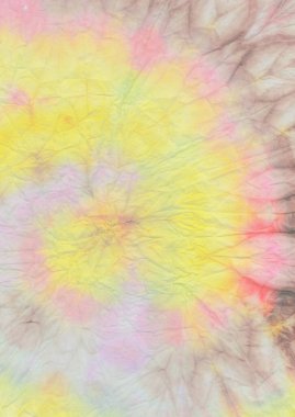 Zarif Spiral kravat boyası. Hippi Tiedye Suluboya desenli. Trippy Dekorate Spiral Kravat Boyası. Eğlenceli Pastel Renk Sanatı. Yakın plan Tye Tarzı Tasarımı. Çember Spiral Kravat Boyası.