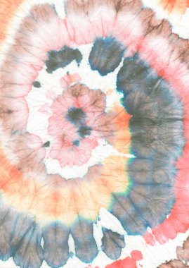 Zarif Spiral kravat boyası. Style Boyalı Bohem Kumaşı. Shibori yakın çekim Spiral kravat boyası. Ikat Zarif Girdap Modeli. Kapalı Boyalı Dairesel Kumaş. Tonal Spiral Kravat Boyası.