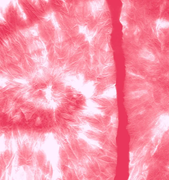 波希米亚服饰 凯莱迪 染色圆周设计 红色万花筒嬉皮 20世纪70年代风格 重复Kaleidoscope嬉皮 巴蒂克彩色染料艺术品 第70条 — 图库照片