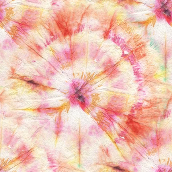 Μποέμ Circle Tie Dye Spiral Βαμμένο Φόντο Στροβιλισμού Μπλε Γραβάτα — Φωτογραφία Αρχείου