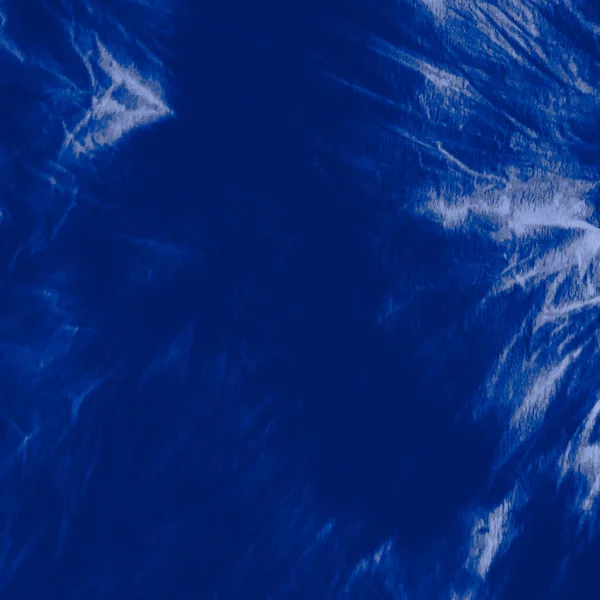 领带染料的效果 Tye Closeup Dark Textile 螺旋形服装图形边框 丝绒效果 乡村洗涤的白色元素 染蓝部落 — 图库照片