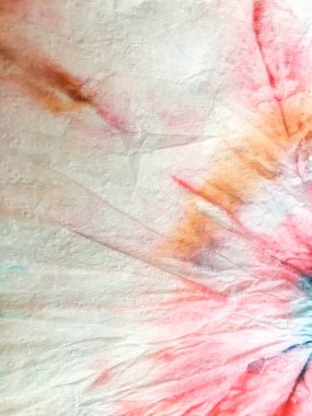 Dye Texture. Tie Closeup Tribal Texture. Rainbow Stain Dots Border. Background Dye Texture. Peace Retro Repeat Art. Tie Dress.