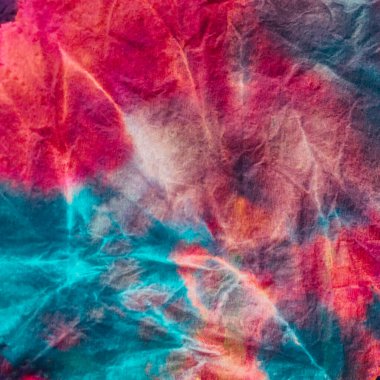 Traditional Tie Dye Pattern. Tye Swirl Watercolour Cloth. Silk IndonesianElement. Background Traditional Tie Dye Pattern. Color Organic Kaleidoscope Fabric. Gradient Dyed. 