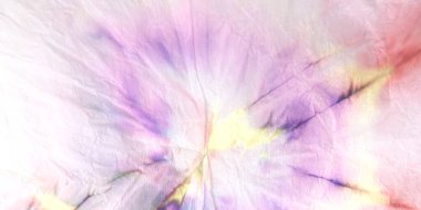 Shibori Watercolor. Dye Closeup Pale Print. Spiral Stain Dots Design. Background Shibori Watercolor. Simple Galaxy Pink Fabric. Tie Indian.