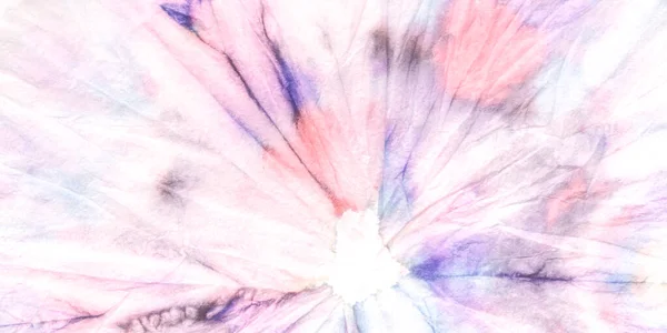 Shibori Kläder Knyt Akvarell Flickvännen Chevron Wave Space Ink Textil — Stockfoto