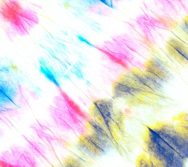  Beyaz kravat boyası arka planı. Die Spiral Light Deseni. Modern Japonya 'yı tekrar et. Boyalı arka plan. Suluboya Gökkuşağı deseni. İpek kravat boyası arka planı. Renk Ölümü. Kumaş.