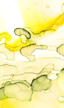 Alkol Mürekkebi Sanatı. Sıvı Soyut Yazdırma. İpek Fırça Sanatı. Metalik Modern Alkol Mürekkep Sanatı. İnce Okyanus Dökümlü Boya. Soyut tuval. Narin Altın Alkol Mürekkebi Sanatı. 