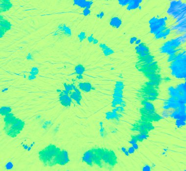  Limonlu kravat boyası. Tiedye Çoklu Gömlek İllüstrasyonu. Shibori Vibrant Japon kravat boyası. Suluboya Cyan deseni. İpek kravat boyası. Boho Boyalı. Die İpek Fırçası.