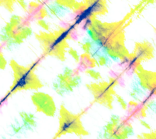 White Tie Dye Background Dyed Boho Craft Pattern Effect Closeup — Stock Photo, Image