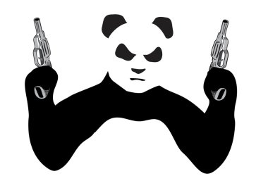 Panda silahlı