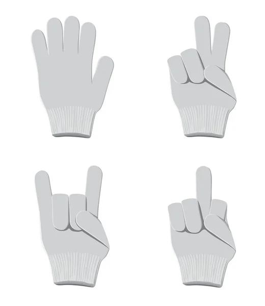 Handschoenen — Stockvector