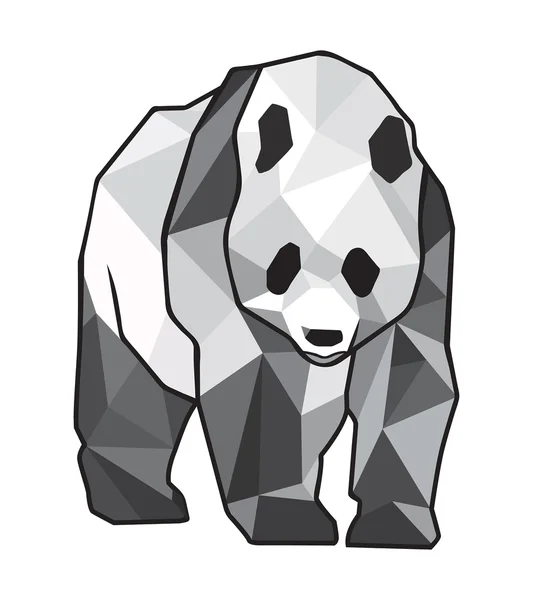 Giant panda — Stock Vector