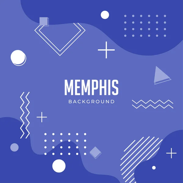 Memphis Arkaplan Vektörü. 10