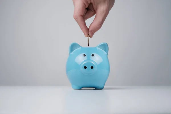 Piggy Bank 'a madeni para yatırıyorum..