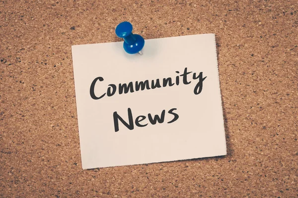 Community News note