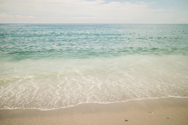 Tropikalnej plaży piasek — Zdjęcie stockowe