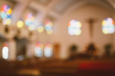 church interior blur abstract clipart