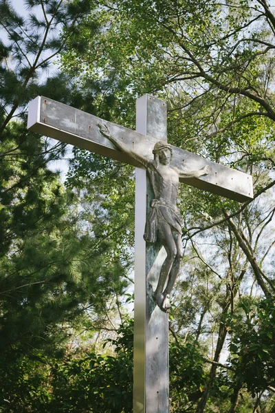 Ісус Христос на хресті — стокове фото