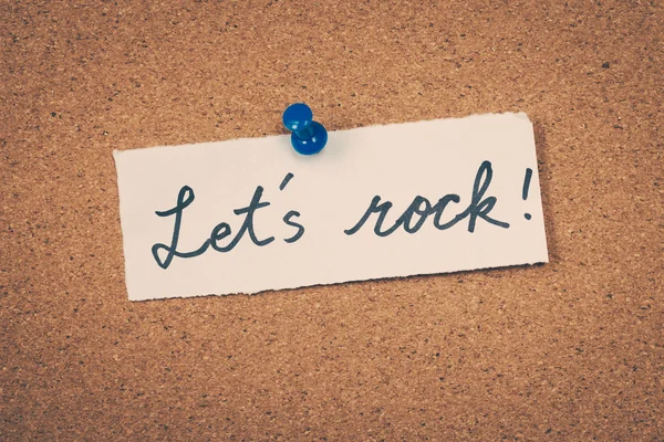 Let's Rock — Stock Photo, Image