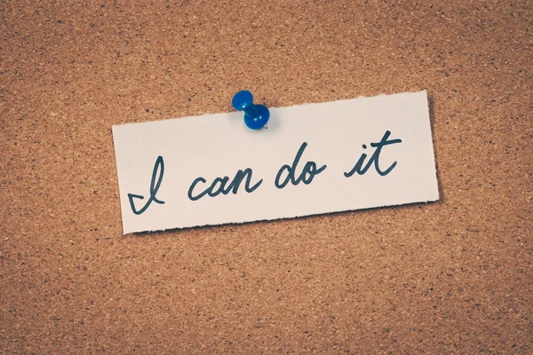 I can do it — Stock Photo, Image